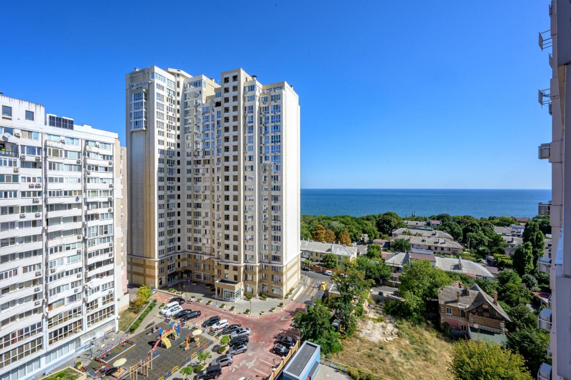 Светлая Квартира Новый Берег Odessa Extérieur photo